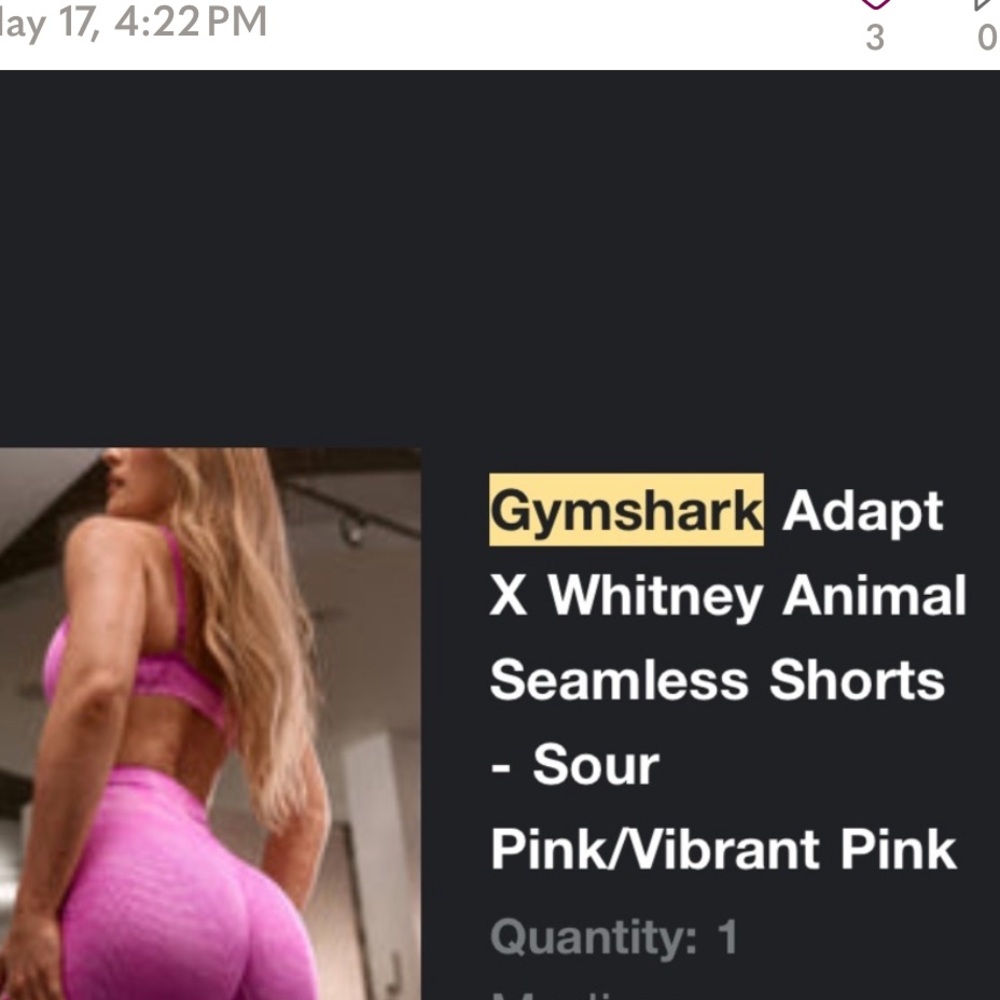 Gymshark Sour Pink Seamless Training Shorts